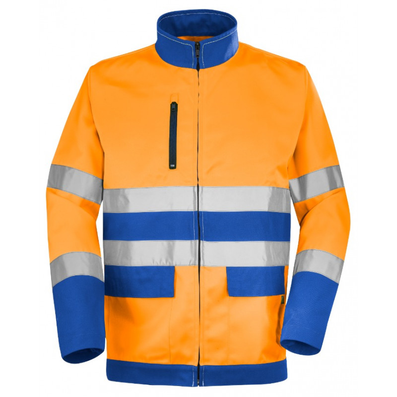 BLOUSON FLUO BASE XP ORANGE FLUO/BLEU BUGATTI TAILLE 3