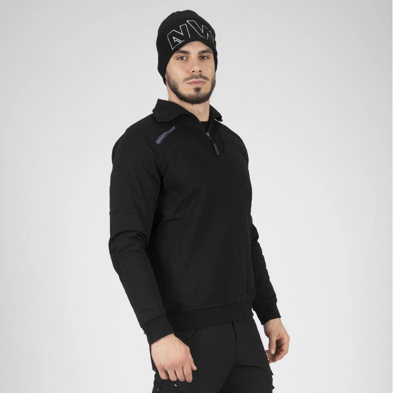 PULL CAMIONNEUR LARGO NOIR, T L