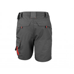 SHORT DE TRAVAIL TECHNICAL GRIS/NOIR 270G