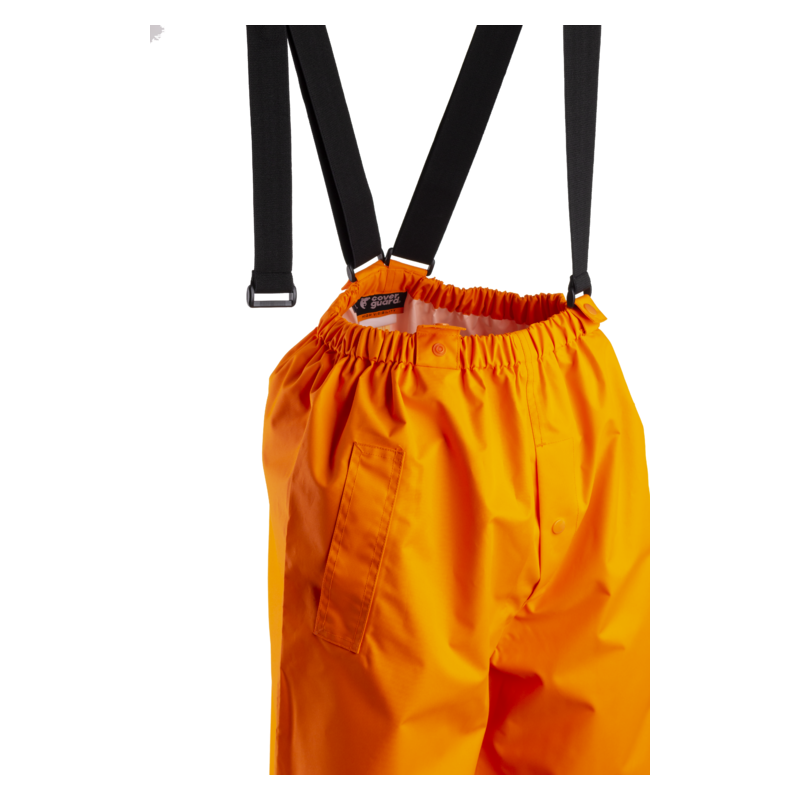 PANTALON DE PLUIE HV HYDRA ORANGE/MARINE TAILLE L