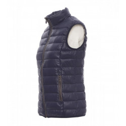GILET DOUDOUNE FEMME CASUAL LADY 100% NYLON BLEU NUIT/GRIS