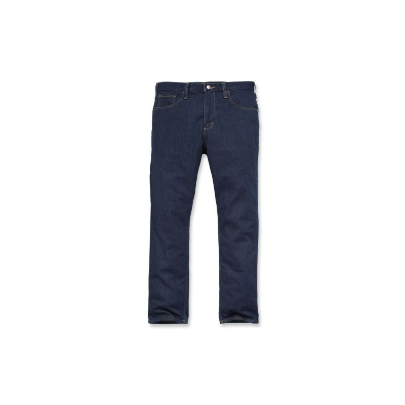JEAN STRAIGHT TAPERED RUGGED FLEX BLEU CARHARTT
