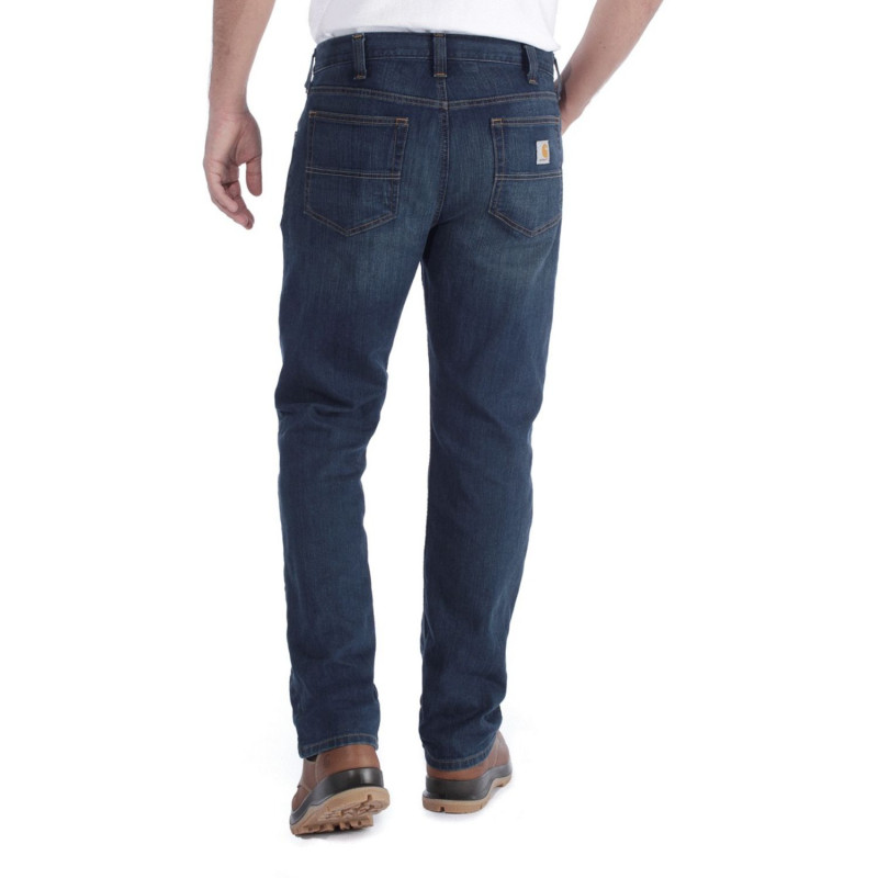 JEAN STRAIGHT TAPERED RUGGED FLEX BLEU CARHARTT