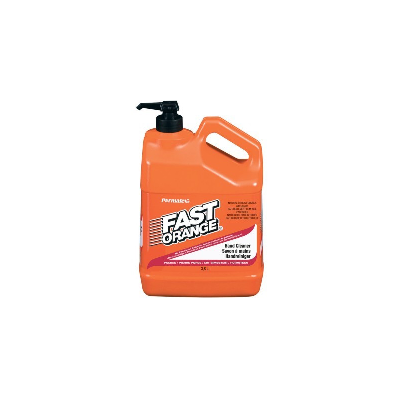 BIDON DE SAVON 3,8 L DE FAST ORANGE + POMPE