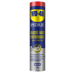 CARTOUCHE DE GRAISSE WD 40 HP MULTIFONCTION 400 G NLGI2