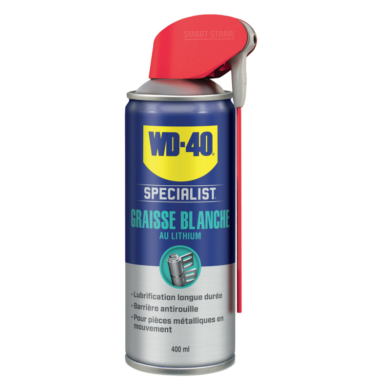 WD-40 SPECIALIST GRAISSE BLANCHE AU LITHIUM 400 ML