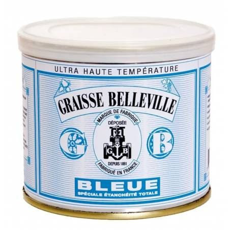 GRAISSE BELLEVILLE SPECIALE ETENCHEITE TOTALE BLEUE POT DE 500G REF GB050B