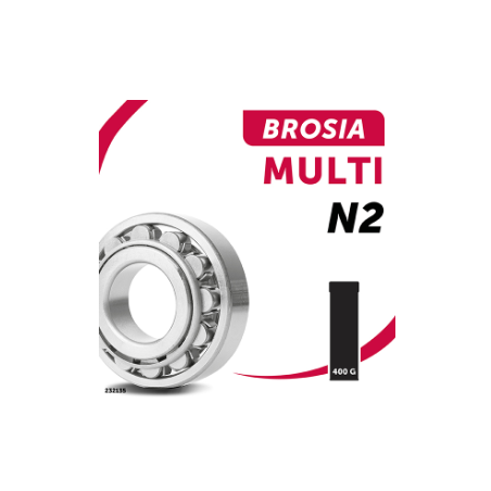 CARTOUCHE GRAISSE BROSIA MULTI SUPER GREASE N°6 EP2 CDT 400GR
