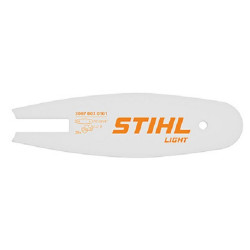 GUIDE-CHAÎNE STIHL ROLLOMATIC LIGHT 1/4'' 1,1MM POUR SCIE GTA 26 - LONGUEUR 10 CM - RÉFÉRENCE 3007-003-0101