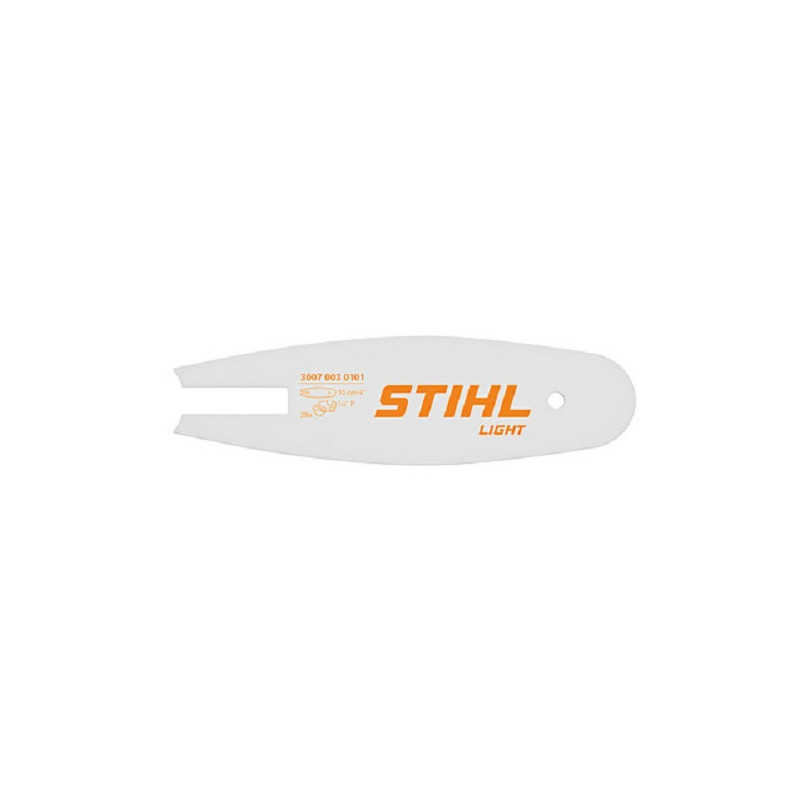 GUIDE-CHAÎNE STIHL ROLLOMATIC LIGHT 1/4'' 1,1MM POUR SCIE GTA 26 - LONGUEUR 10 CM - RÉFÉRENCE 3007-003-0101
