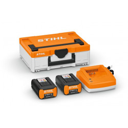 PACK ENERGIE POWER BOX 3 STIHL 2 BATTERIES AP 500 S - CHARGEUR AL 500 - MALLETTE