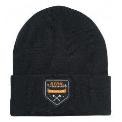 BONNET BEANIE KISS MY AXE STIHL NOIR - 0421-600-0008