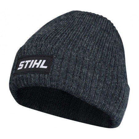 BONNET STIHL BEANIE LOGO GRIS - 0421-600-0117