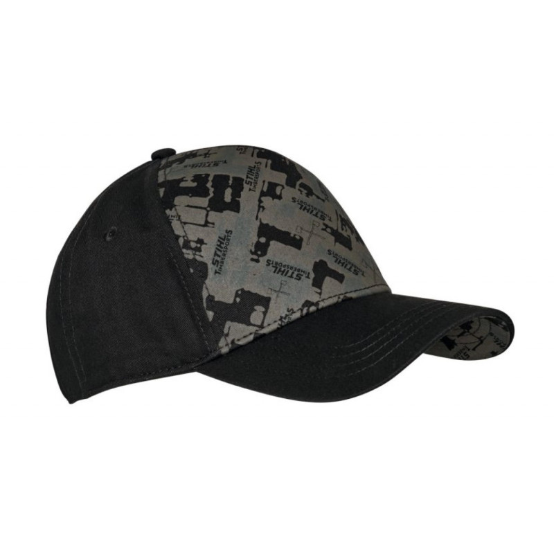 CASQUETTE STIHL PATTERN TIMBERSPORTS NOIR - 0421-600-0203