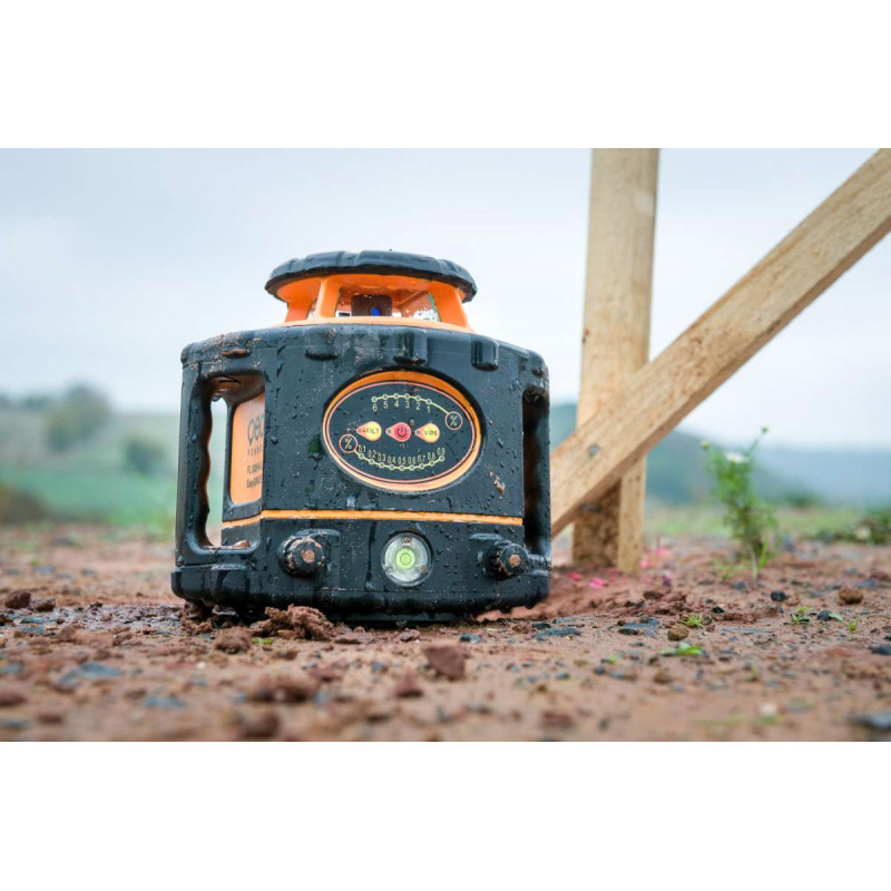 PACK LASER ROTATIF FL 300HV / CELLULE FR 50 / TREPIED FS 20 / MIRE TELESCOPIQUE TN 14