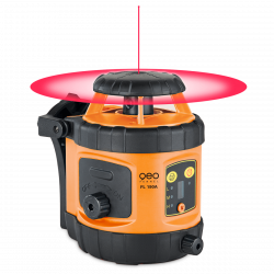 PACK LASER ROTATIF ROUGE Hz+V FL 190A + FR 45 + TREPIED + MIRE TN 14 + ETUI