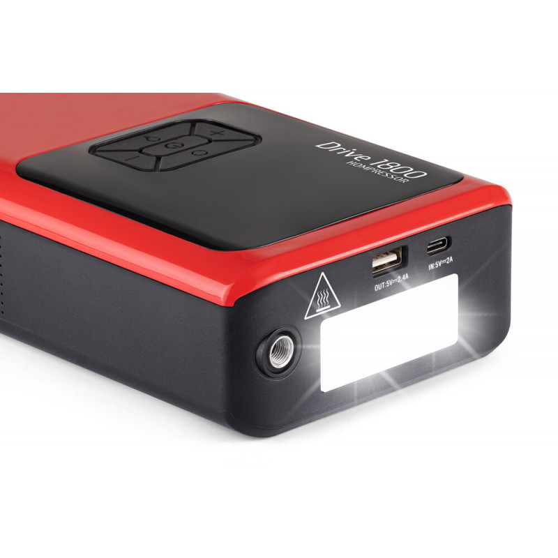 DEMARREUR + KOMPRESSEUR DRIVE 1800 12V