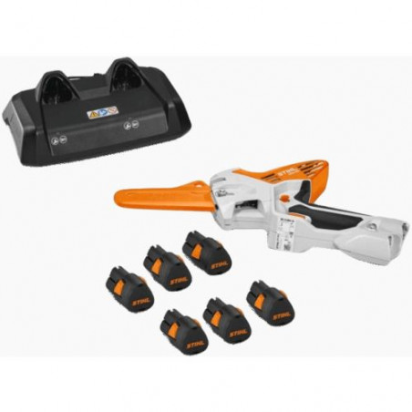 SCIE DE JARDIN STIHL GTA 40.0 AVEC 6 BATTERIES 21V ET CHARGEUR - MODÈLE GA04-200-000