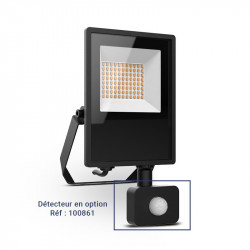 PROJECTEUR LED NOIR 30W CCT IP65