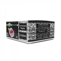 CONNECTEUR AUTOMATIQUE 2 CÂBLES BOITE DE 50 UNITES