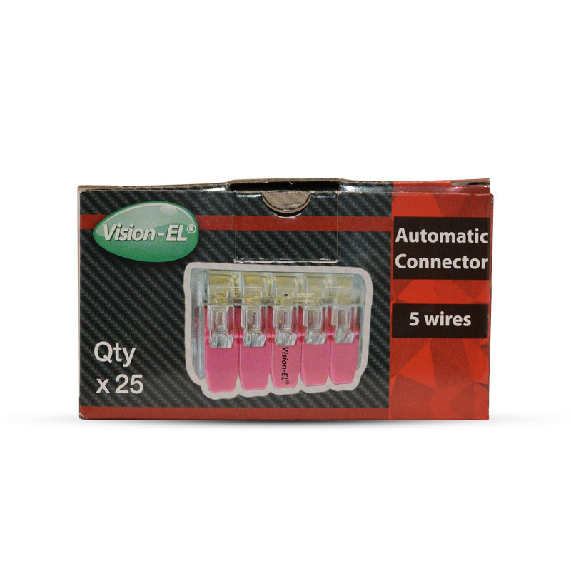 CONNECTEUR AUTOMATIQUE 5 CÂBLES BOITE DE 25 UNITES