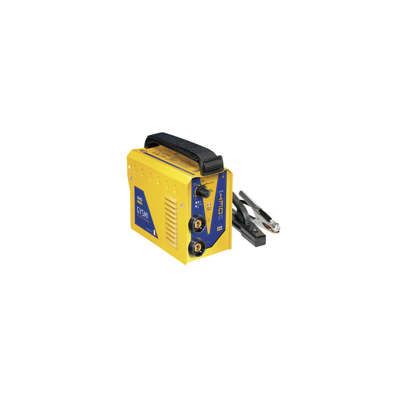 POSTE DE SOUDURE INVERTER À L’ÉLECTRODE ENROBÉE (MMA) 130 A - GYSMI 13 AVEC VALISE ET ACCESOIRES
