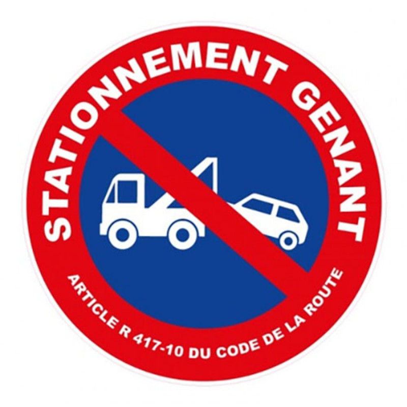 PANNEAU D'INTERDICTION CIRCULAIRE NOVAP