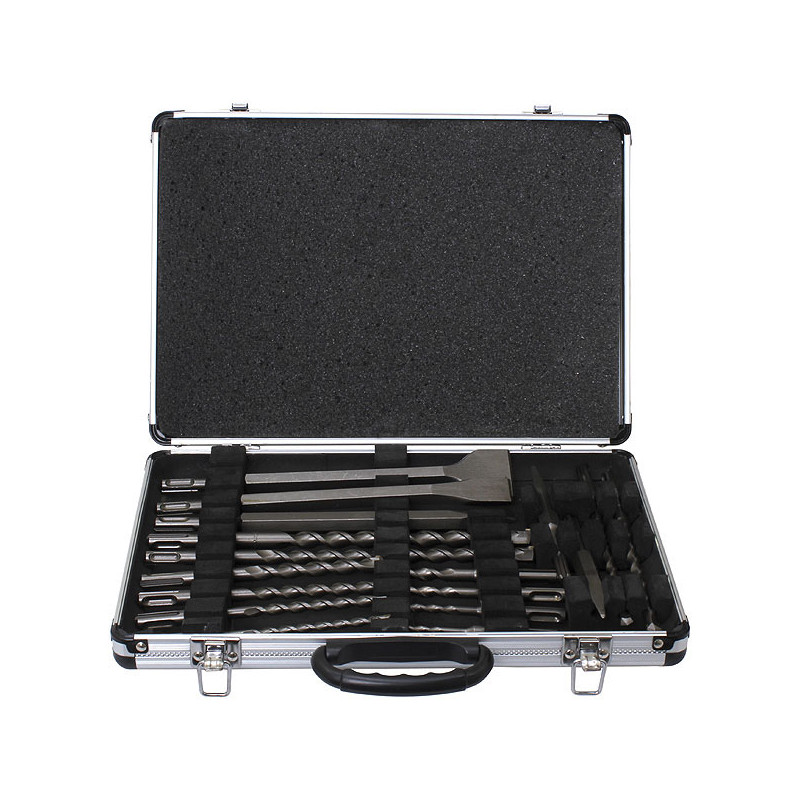 D-42444 COFFRET DE 17 OUTILS POUR PERFORATEUR SDS PLUS