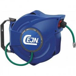 ENROULEUR SAFETY REEL Ø8/12 17M TUYAU JAUNE FLUO HIGH VISIBILITY