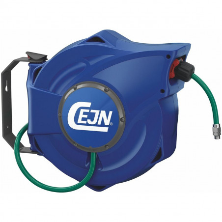 ENROULEUR SAFETY REEL Ø8/12 17M TUYAU JAUNE FLUO HIGH VISIBILITY