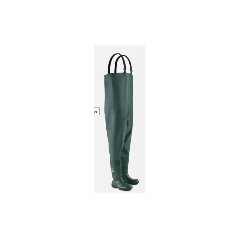 BOTTE DE SECURITE LONGUE IMPERMEABLE PVC VERT