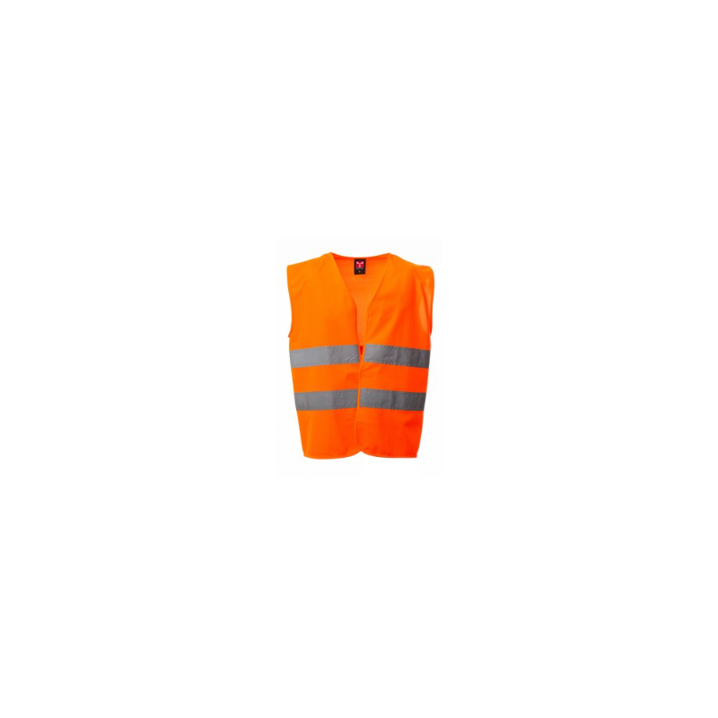GILET HAUTE VISIBILITE REFLEX + ORANGE