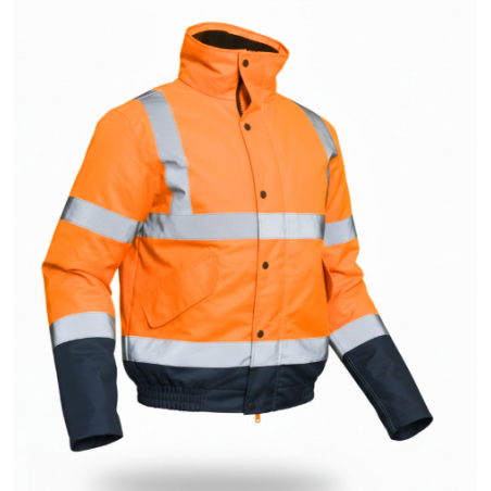 VESTE BLOUSON HV ORANGE