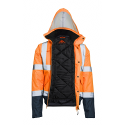 VESTE BLOUSON HV ORANGE