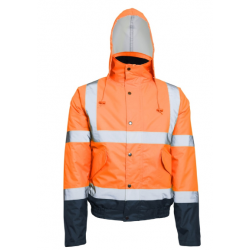VESTE BLOUSON HV ORANGE