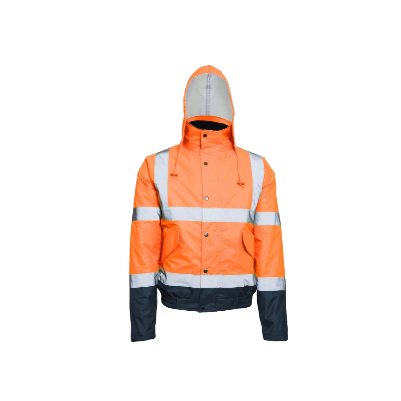 VESTE BLOUSON HV ORANGE