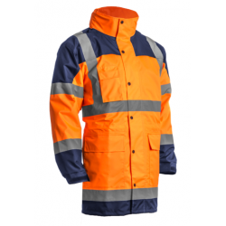 VESTE DE PLUIE HYDRA HV/MARINE