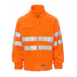 VESTE POLAIRE HAUTE VISIBILITE ORANGE LIGHT