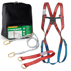KIT HARNAIS 2 POINTS ANTICHUTE FOURNI DANS UN SAC