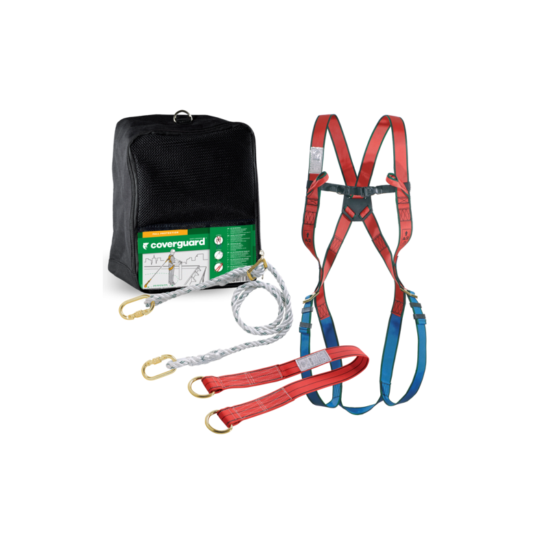 KIT HARNAIS 2 POINTS ANTICHUTE FOURNI DANS UN SAC