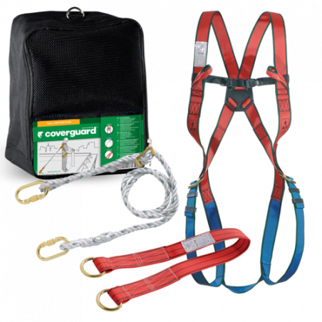 KIT HARNAIS 2 POINTS ANTICHUTE FOURNI DANS UN SAC