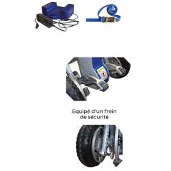 DIABLE MONTE ESCALIER ELECTRIQUE AVEC FREIN 170 KG