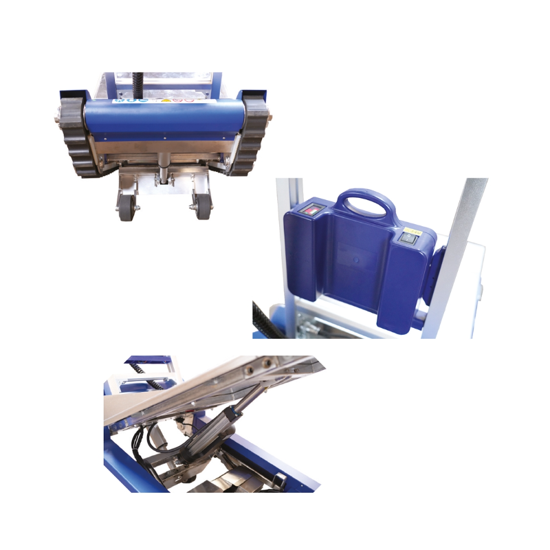 DIABLE MONTE ESCALIER A CHENILLES 420 KG