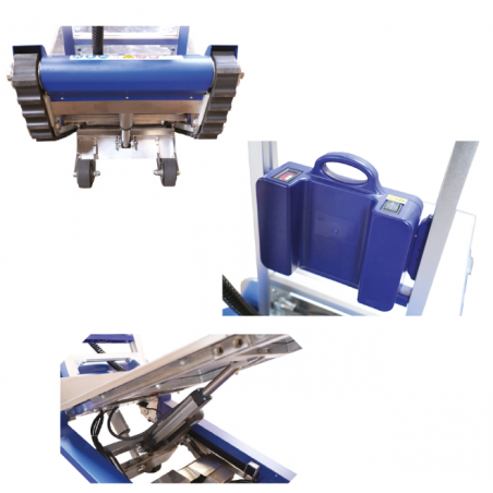 DIABLE MONTE ESCALIER A CHENILLES 420 KG