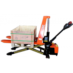 TRANSPALETTE ELECTRIQUE HAUTE LEVEE ELECTRIQUE 800MM 1000KG
