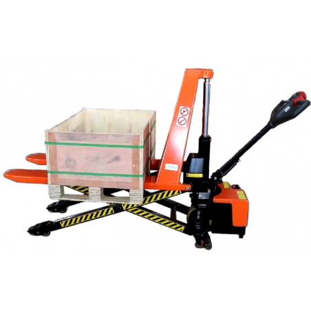 TRANSPALETTE ELECTRIQUE HAUTE LEVEE ELECTRIQUE 800MM 1000KG