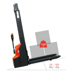 GERBEUR ELECTRIQUE LITHIUM 1200 KG ELEVATION 2500MM