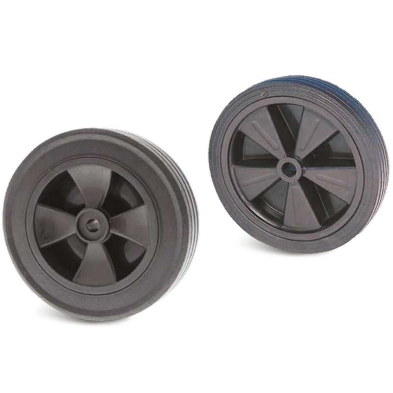 Roue caoutchouc Corps polypropylène Série Superman Diamètre 300mm Alésage 20mm Charge 80kg