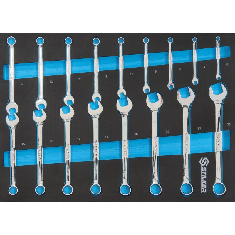 Servante d'atelier 7 tiroirs composée de 147 outils
