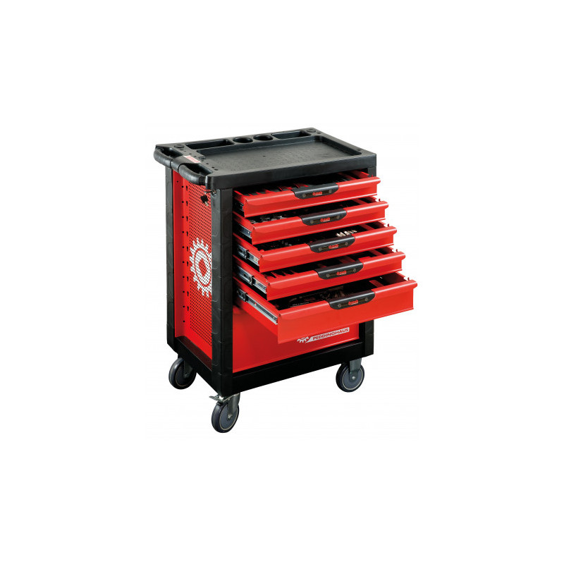 SERVANTE PROLINER 6 TIROIRS - 126 PIECES